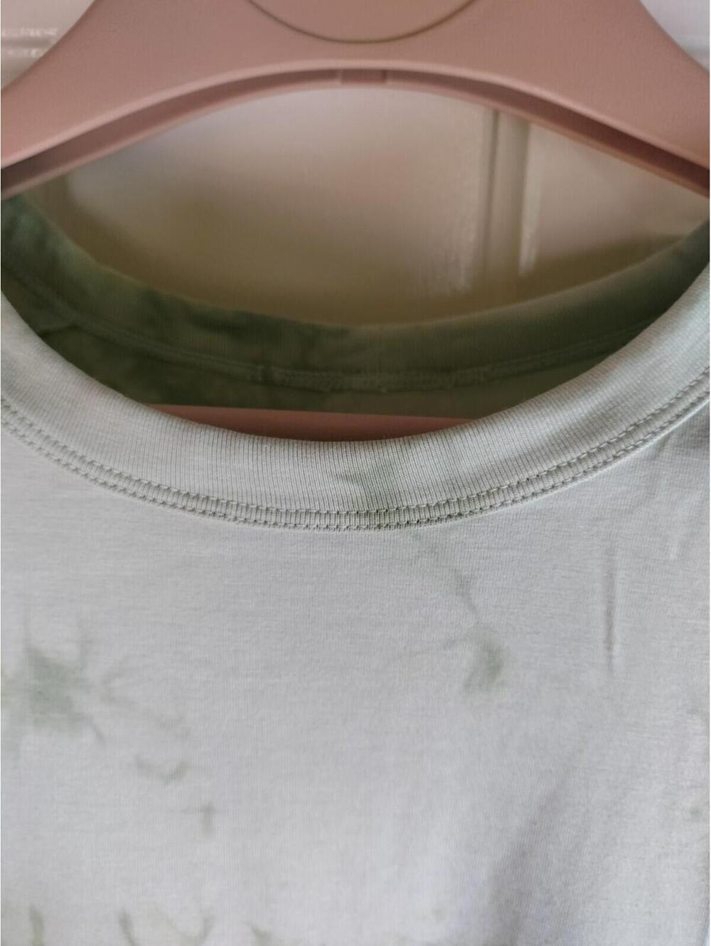 Lululemon Men’s Fundamental T-Shirt Large Green Tie Dye Short Sleeve Tee L - Picture 8 of 10
